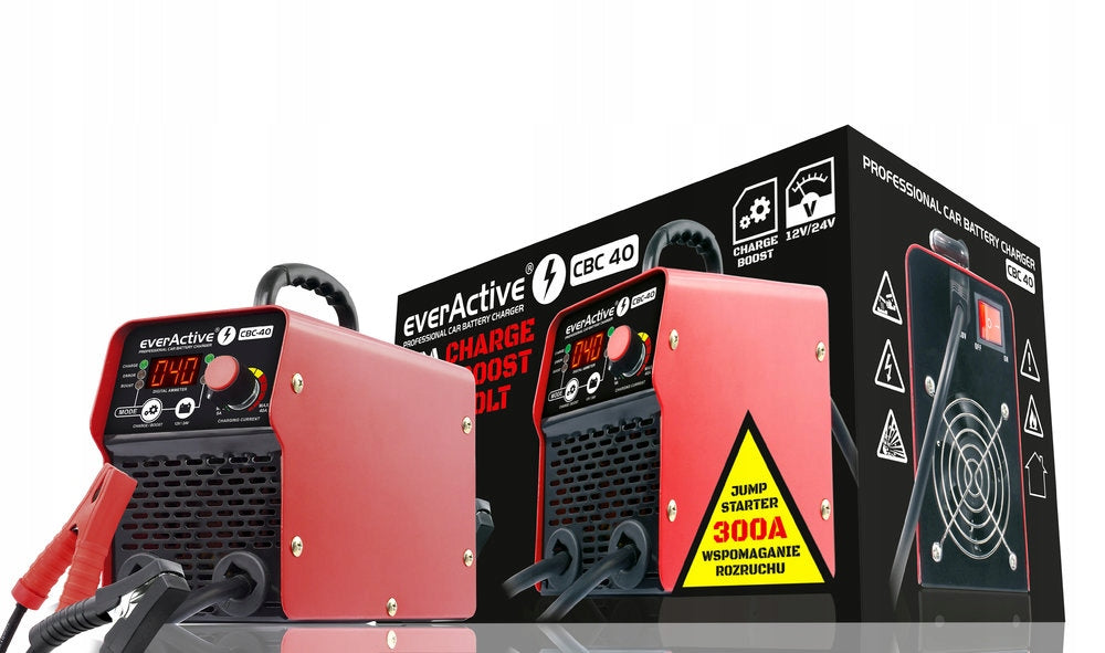 BATTERY CHARGER 12V/24V CBC-40 60A START Maximum amperage 60 A
