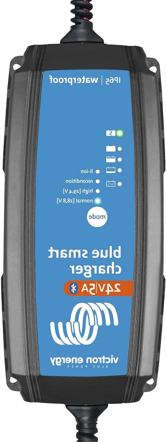 BATTERY CHARGER FOR IP65 BLUETOOTH 24V 5A POWER SUPPLY 230V