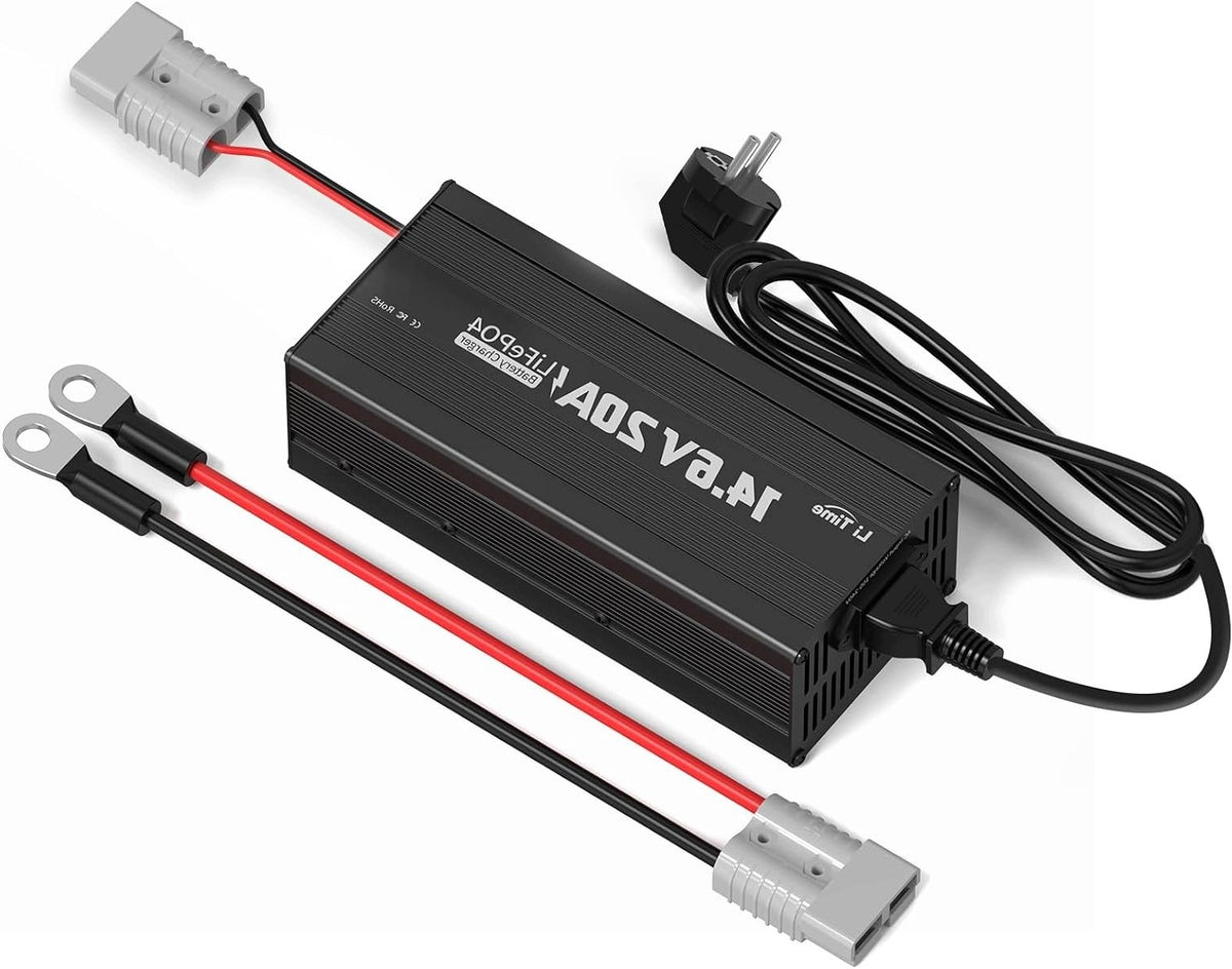 BATTERY CHARGER LIFEPO4 14,6V 20A CONNECTOR 50A