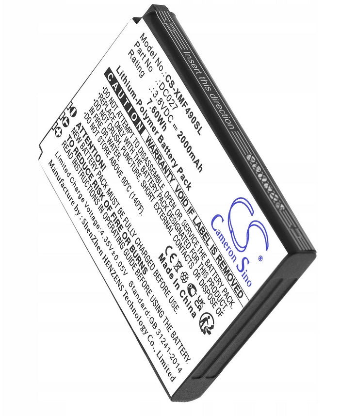 BATTERY DC027 BATTERY FOR XIAOMI F490 4G 3,7V 2000MAH 1170 ROUTER Packaging status original