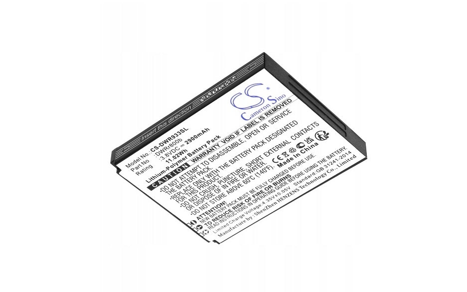 BATTERY DWRr800b FOR D-LINK DWR-933 ROUTER B16BT-R800B-2901 (1186) Model 6BT-R800B-2901