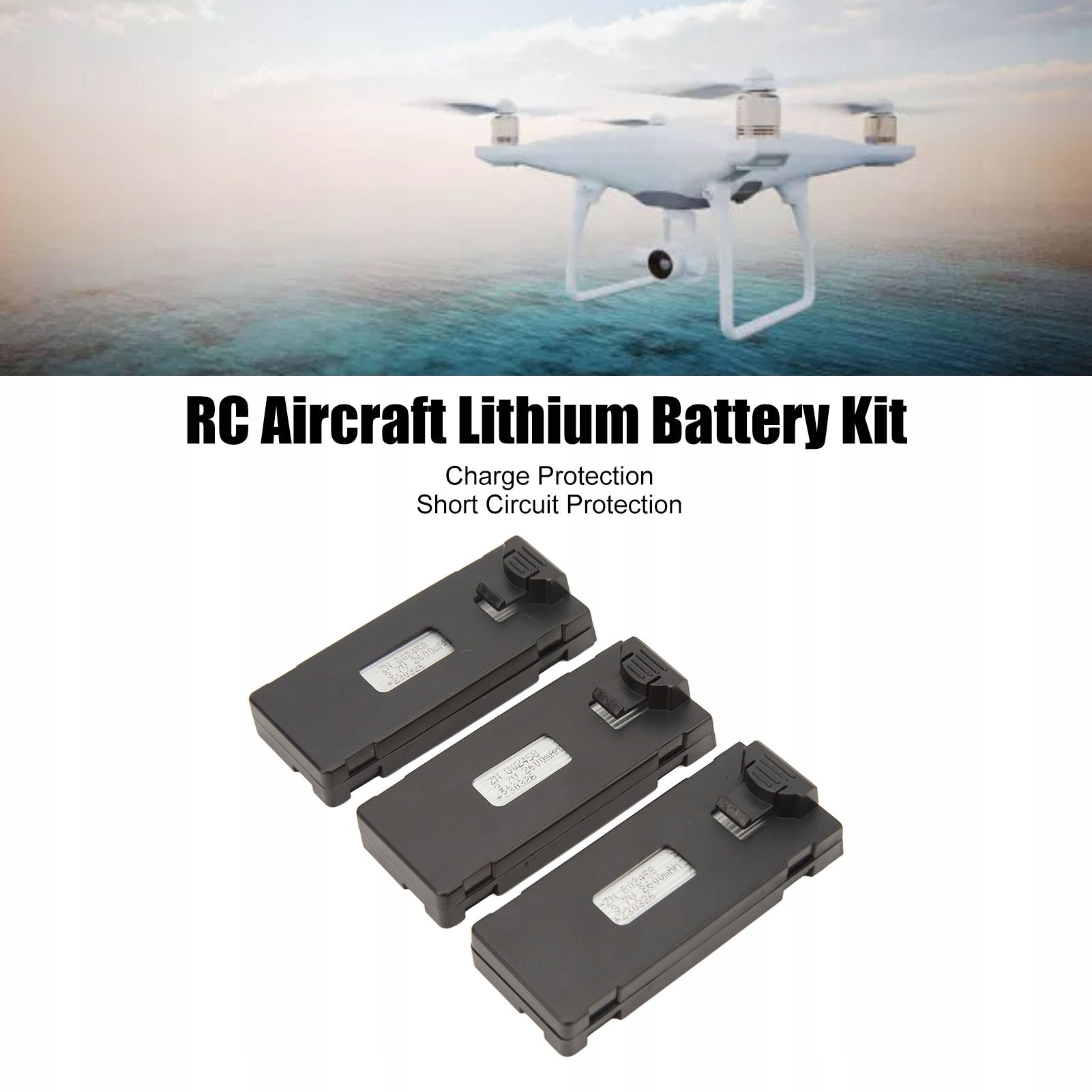 BATTERY FOR DRONE DJM E88 PRO LS E525 PRO 2600MAH 3,7V Model 2720230059112