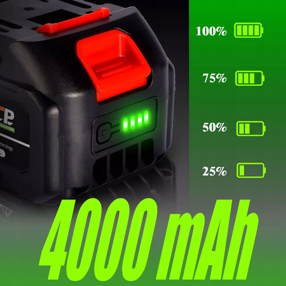 BATTERY FOR MOCK-UP 21V 18V 4000MAH + CHARGER,REPLACEMENT BATTERY FOR BL1850 Packaging status original