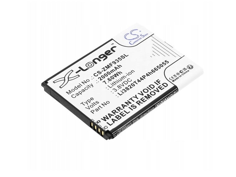 BATTERY FOR ROUTER ZTE ZA Li3820T44P4h665055 3,8V 2000MAH (1508)