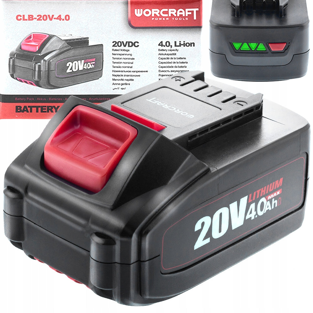 BATTERY LI-ION BATTERY 20V 4000mAh AKU WORCRAFT
