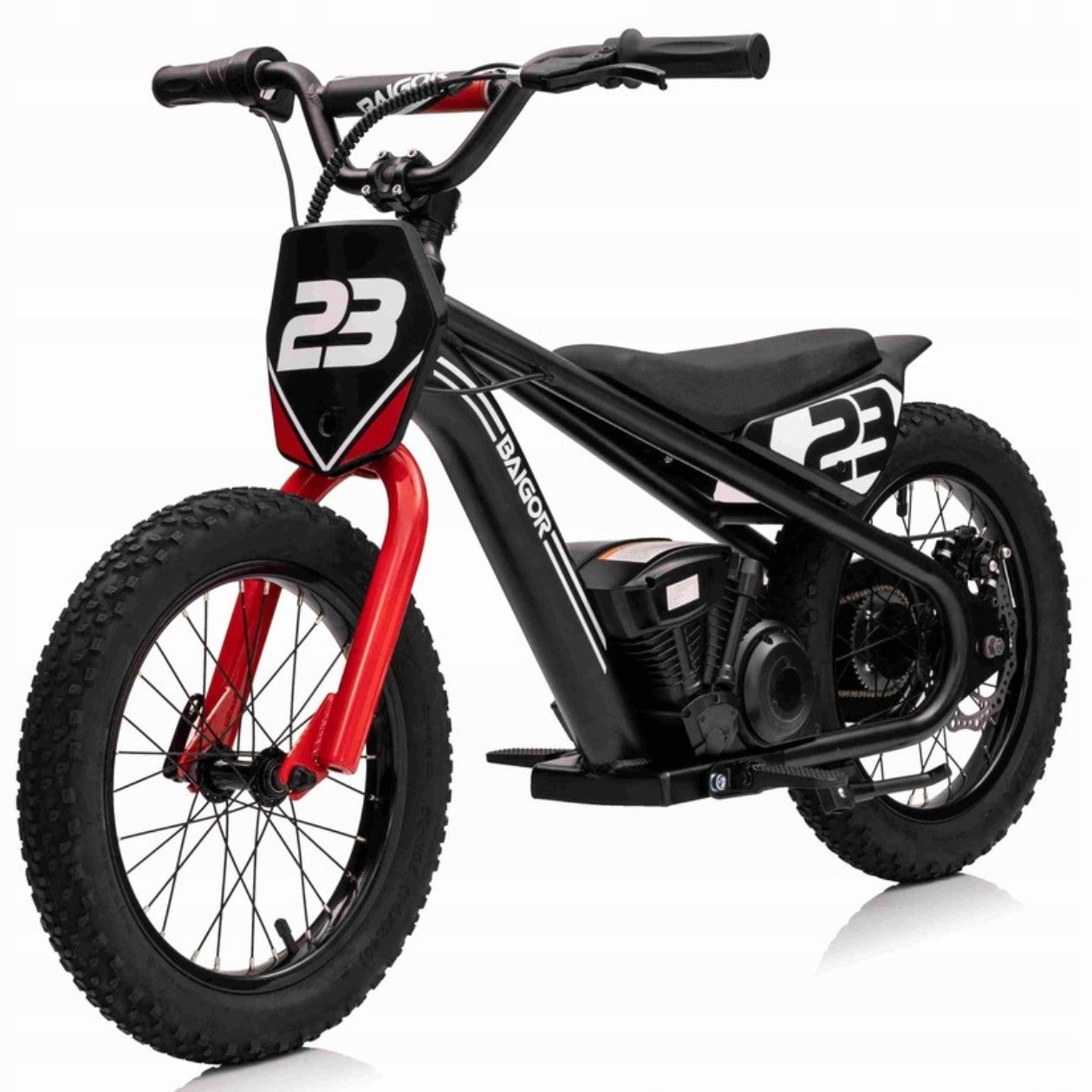 BATTERY MOTOR FOR CHILDREN UP TO 60KG 3 SPEEDS 11-25KM/H MOTOR 250W/24 Batteries included yes