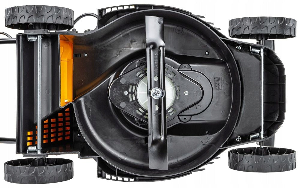 BATTERY MOWER 21V 4AH CHARGER 2X BATTERY STRONG LIGHT BASKET 30L Basket capacity 30 l