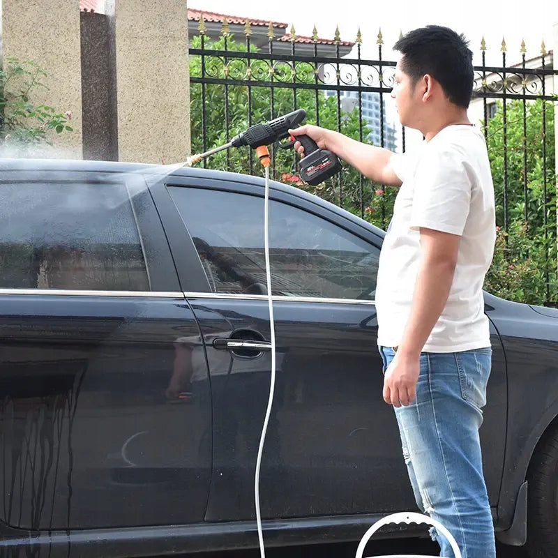 BATTERY OPERATED PRESSURE WASHER POWERFUL 1500W 21V + 2* BATTERY Brand Bedee