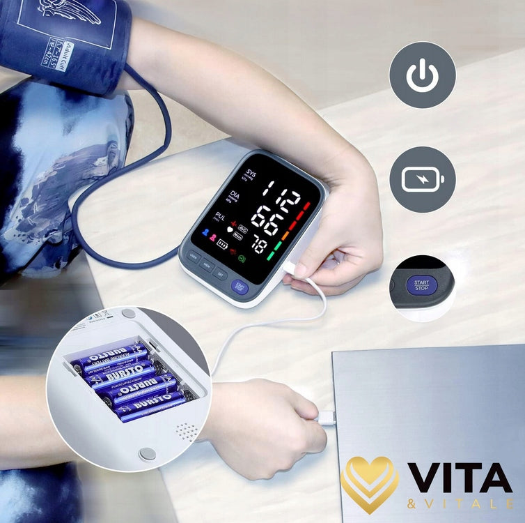BATTERY OPERATED SHOULDER BLOOD PRESSURE MONITOR AUTOMATIC ARRHYTHMIA Medical device no