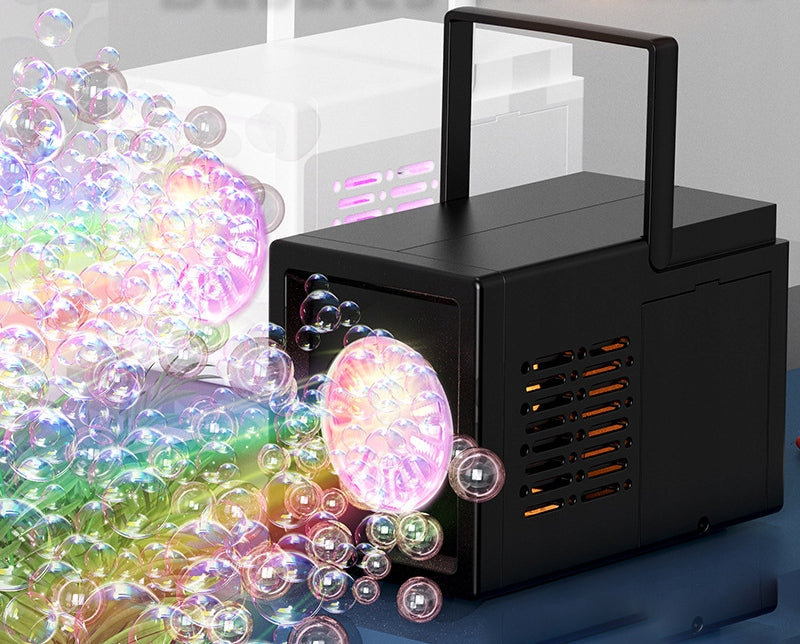 BATTERY OPERATED SOAP BUBBLE MACHINE GENERATOR 10000 PER MINUTE FOR EVENTS Brand no brand