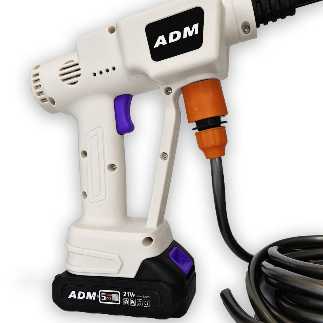 BATTERY PRESSURE WASHER 21V 2x AKU STRONG BOX SET Manufacturer code MYJKA CIŚNIENIOWA AKUMULATOROWA 60 BAR
