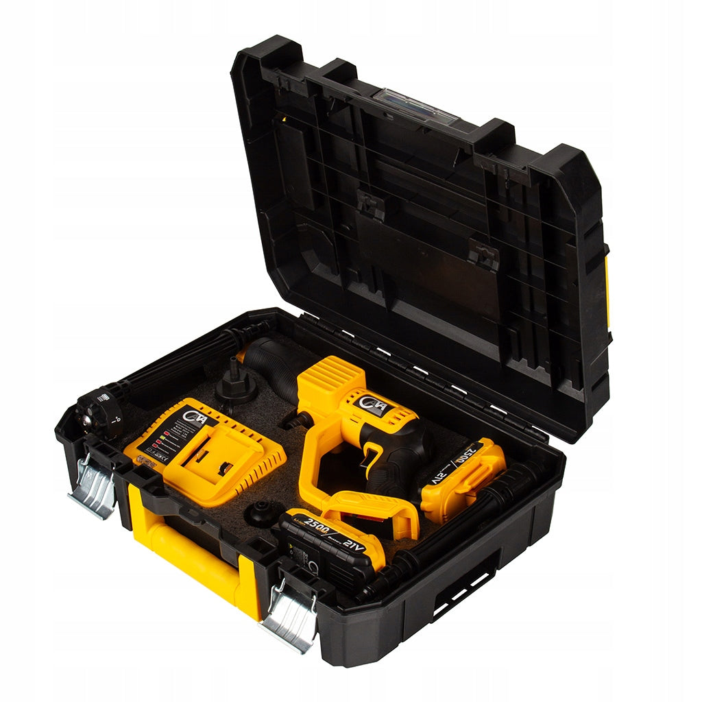 BATTERY PRESSURE WASHER 2xAKU 2500mah MULTIFUNCTIONAL NOZZLE SUITCASE Manufacturer code C88300