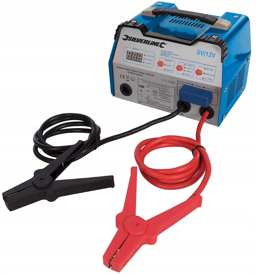 BATTERY RECTIFIER AND PROCESSOR STARTER 12A 6/12V