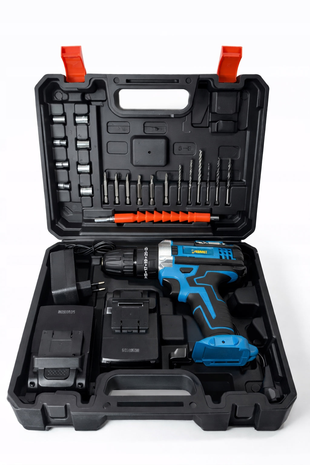 BATTERY Screwdriver Drill 24V SET 2 X BATTERY 2Ah SUITCASE Brand Powermat