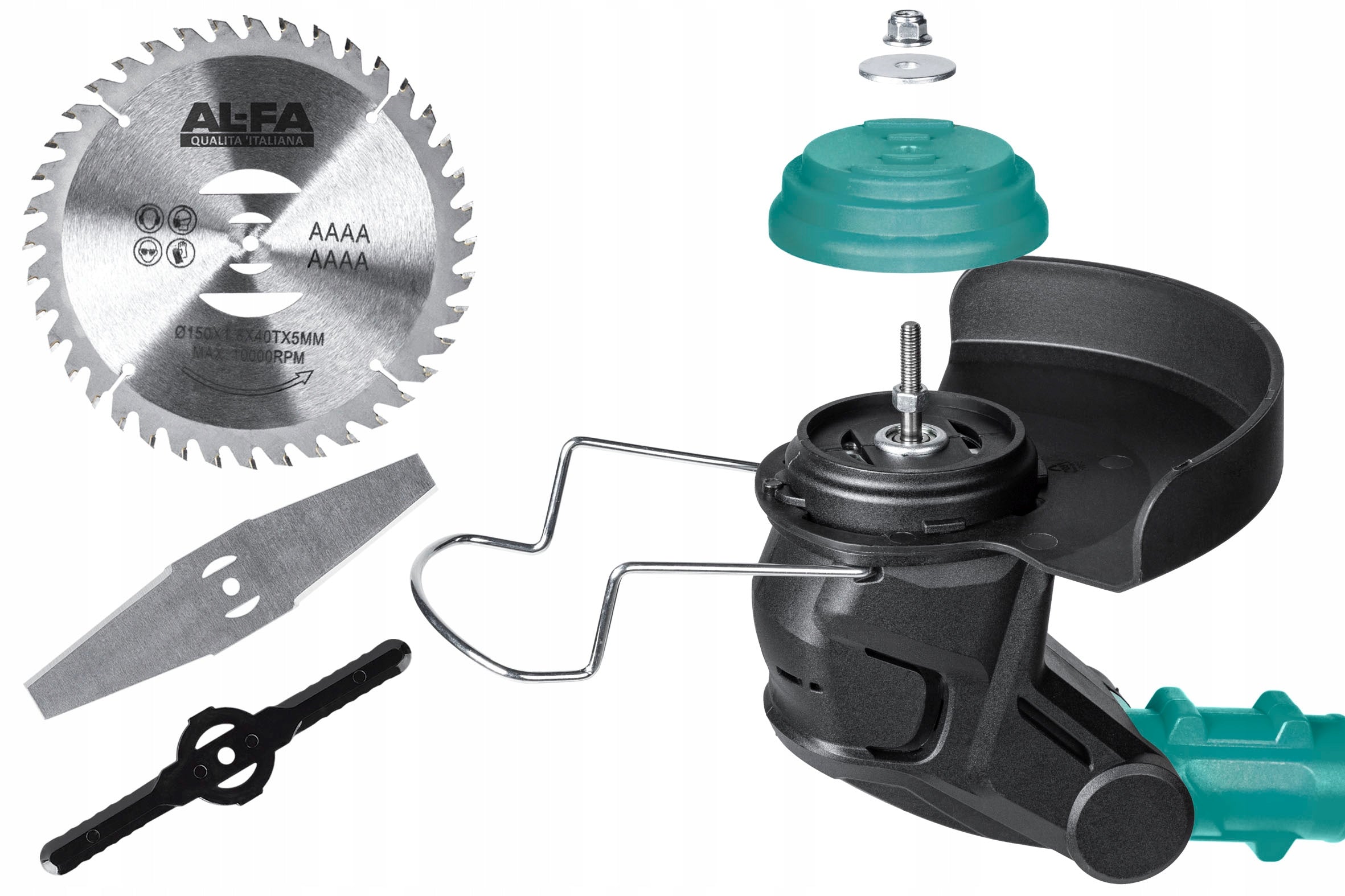 BATTERY trimmer Scythe BRUSH CUTTER SET ALCGT2B-21V-WITHOUT BATTERY Cutting diameter 15 cm