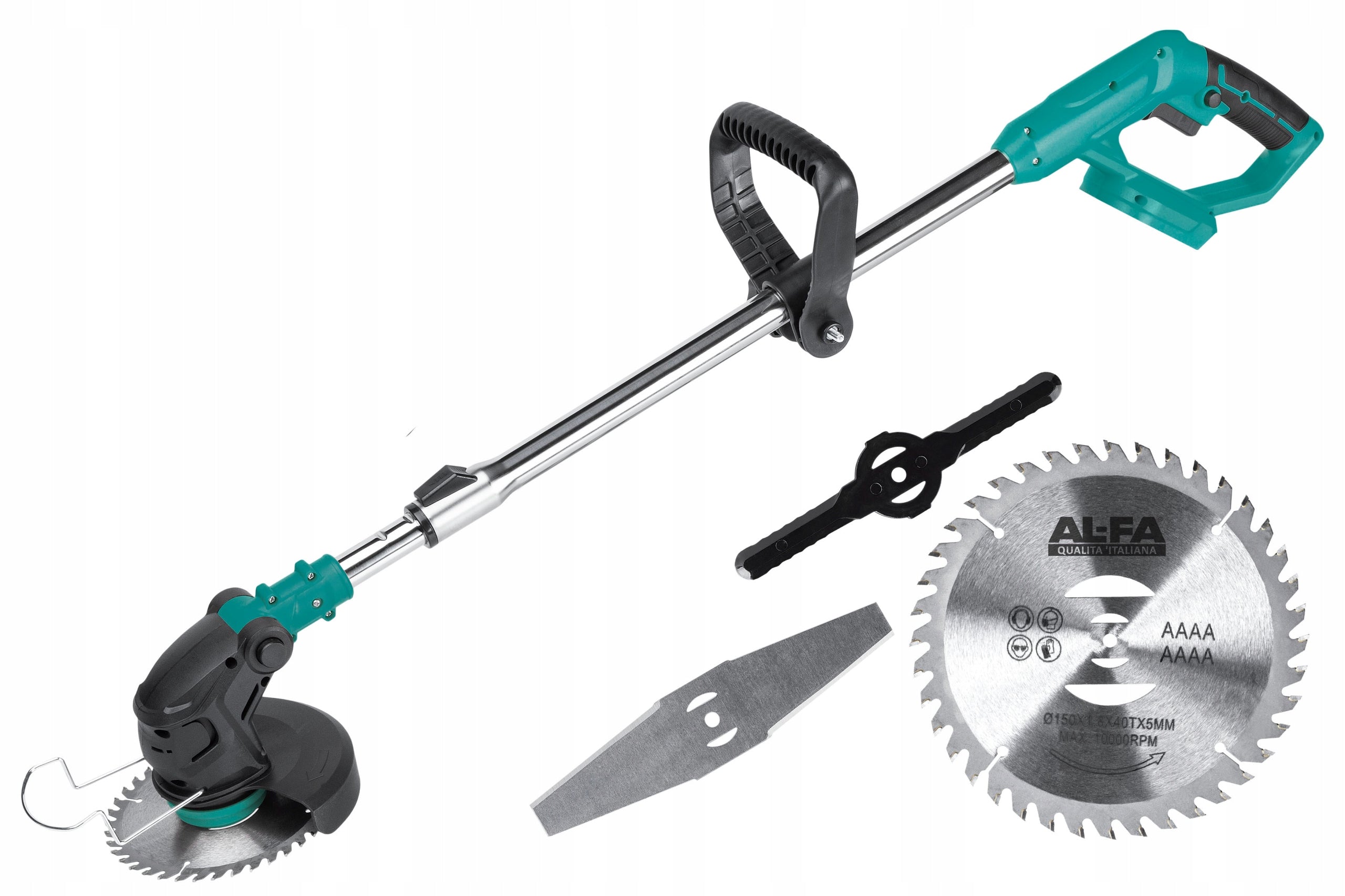 BATTERY trimmer Scythe BRUSH CUTTER SET ALCGT2B-21V-WITHOUT BATTERY Packaging status original