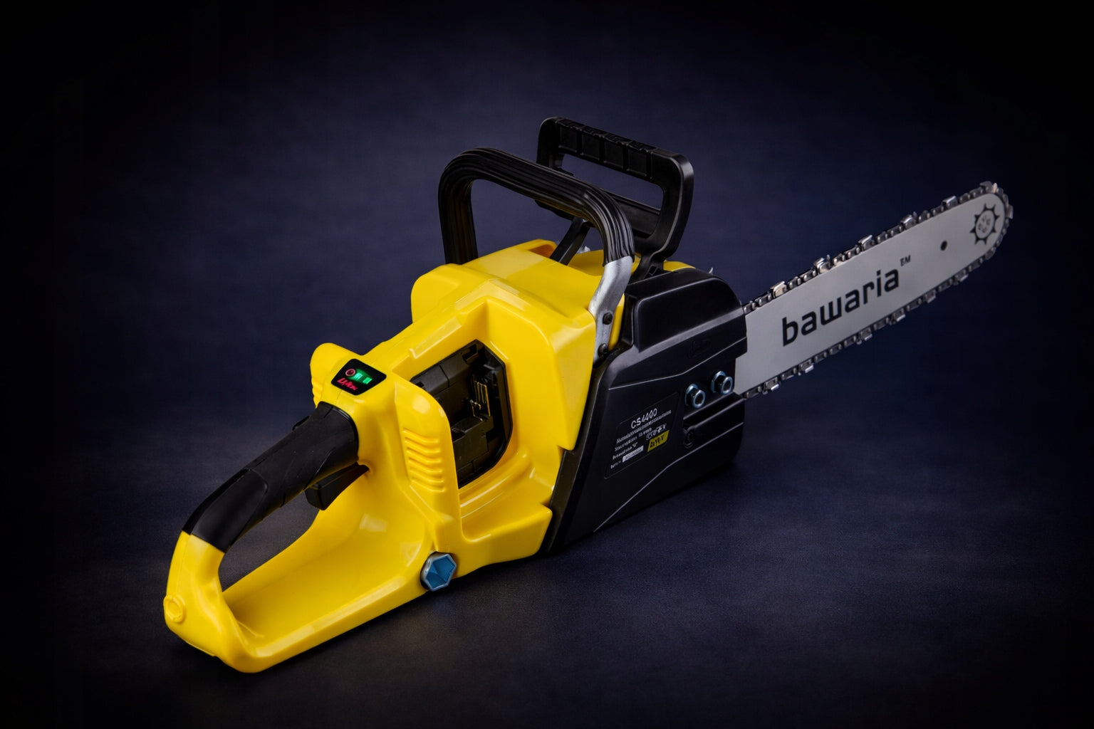 BAWARIA CS4002 Cordless Chainsaw 35cm 2x 18V 6.0Ah BL Motor Number of batteries 2
