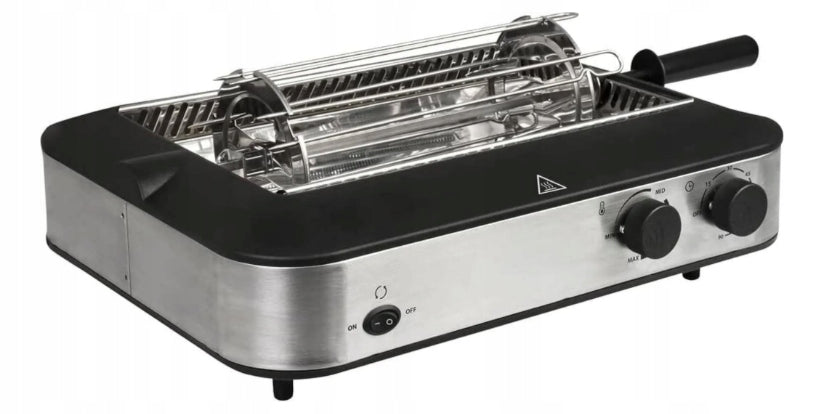 BBQ Electric grill kebab infrared timer large 1600W set EAN (GTIN) 4047247360739