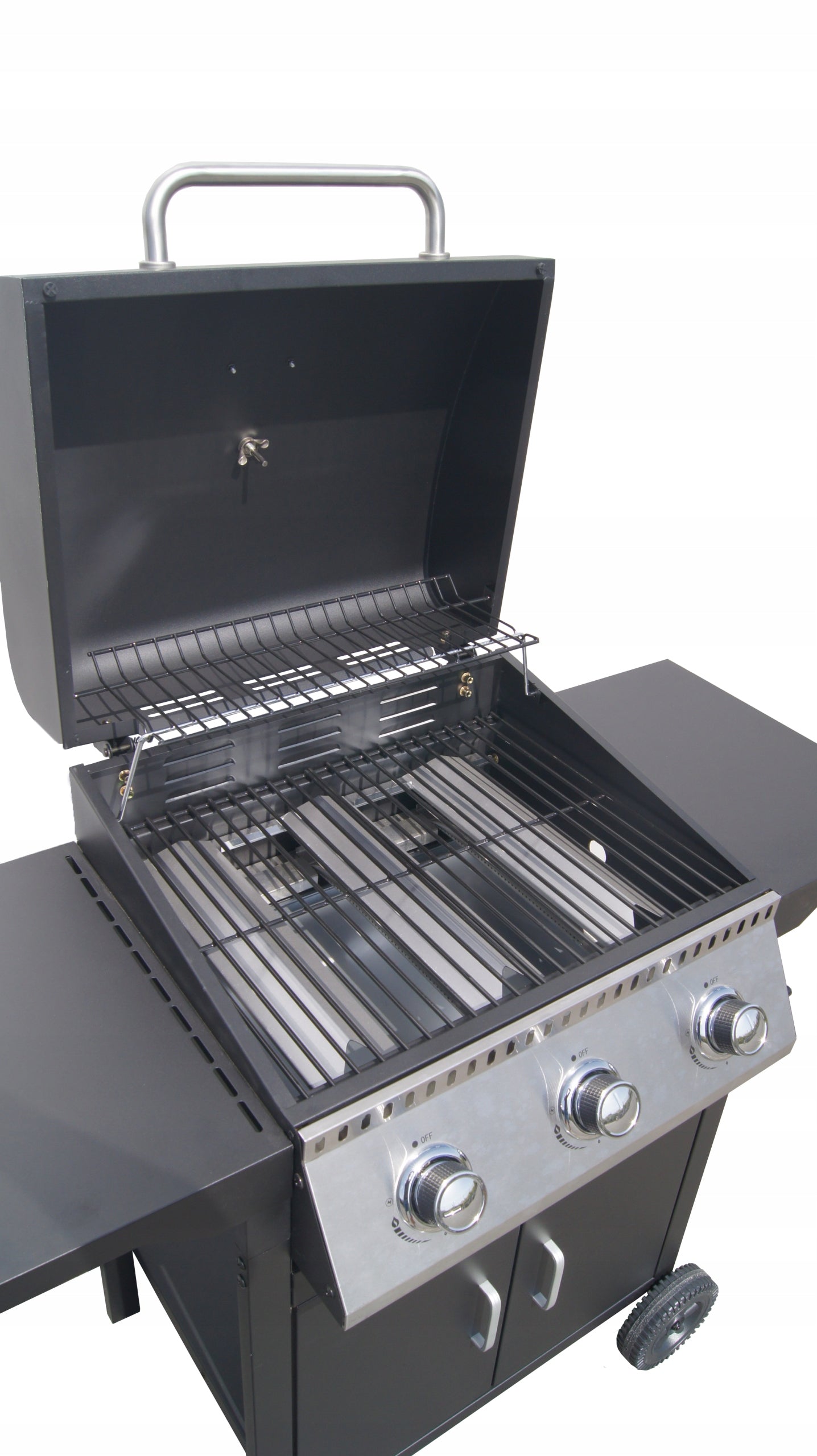 BBQ GARDEN GRILL - burners 3 power 8,70 kW - reducer + hose set Manufacturer code 5904947076706