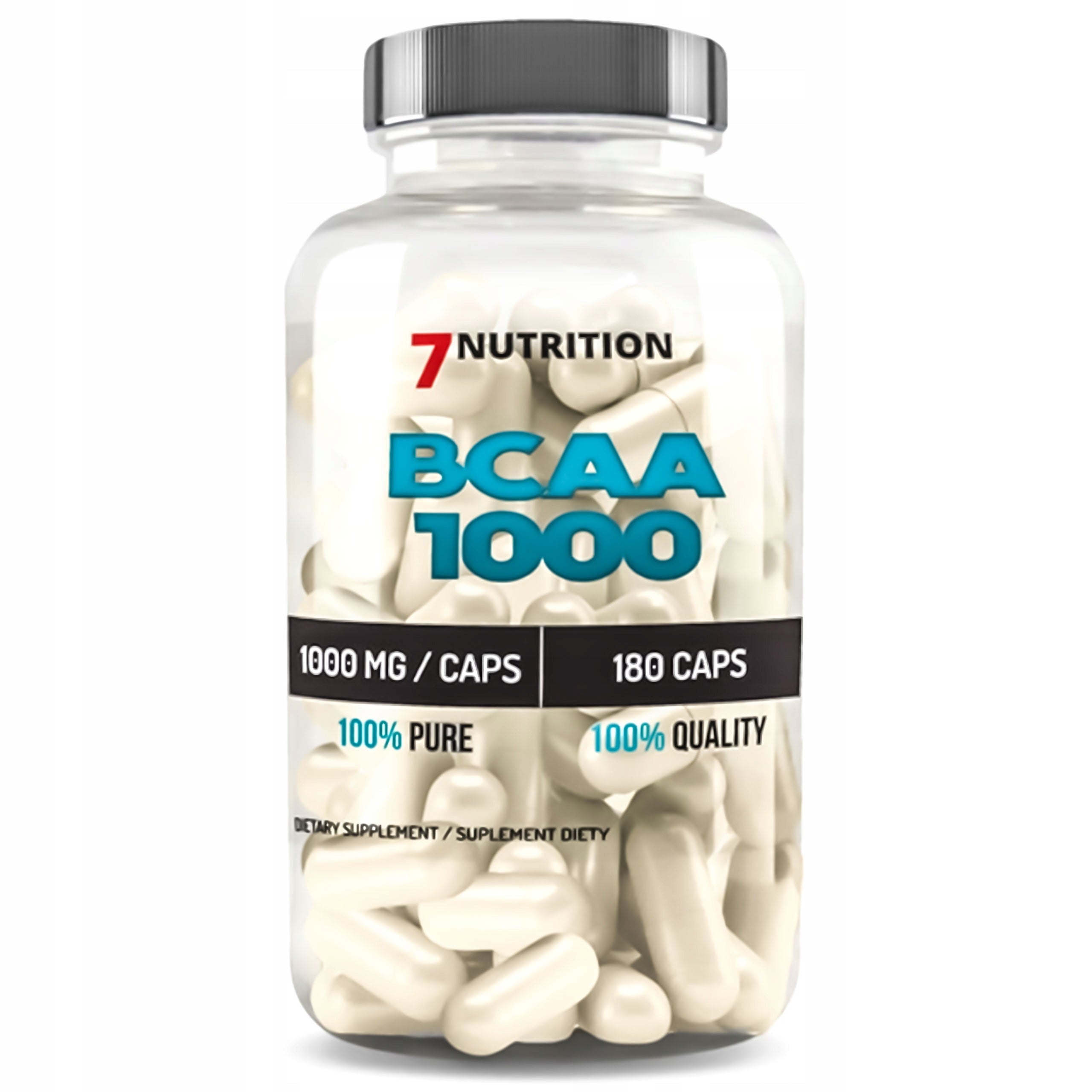 BCAA 1000 capsules 7Nutrition 180 g natural