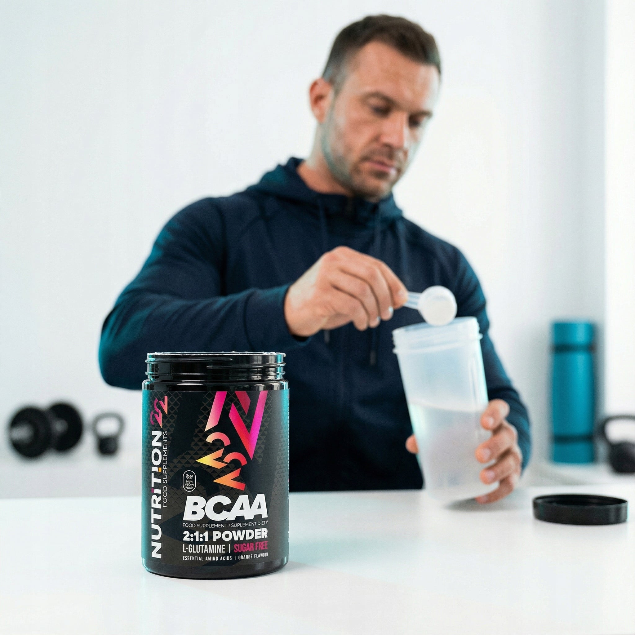 BCAA 2:1:1 Nutrition22 500 g orange powder Packaging status original