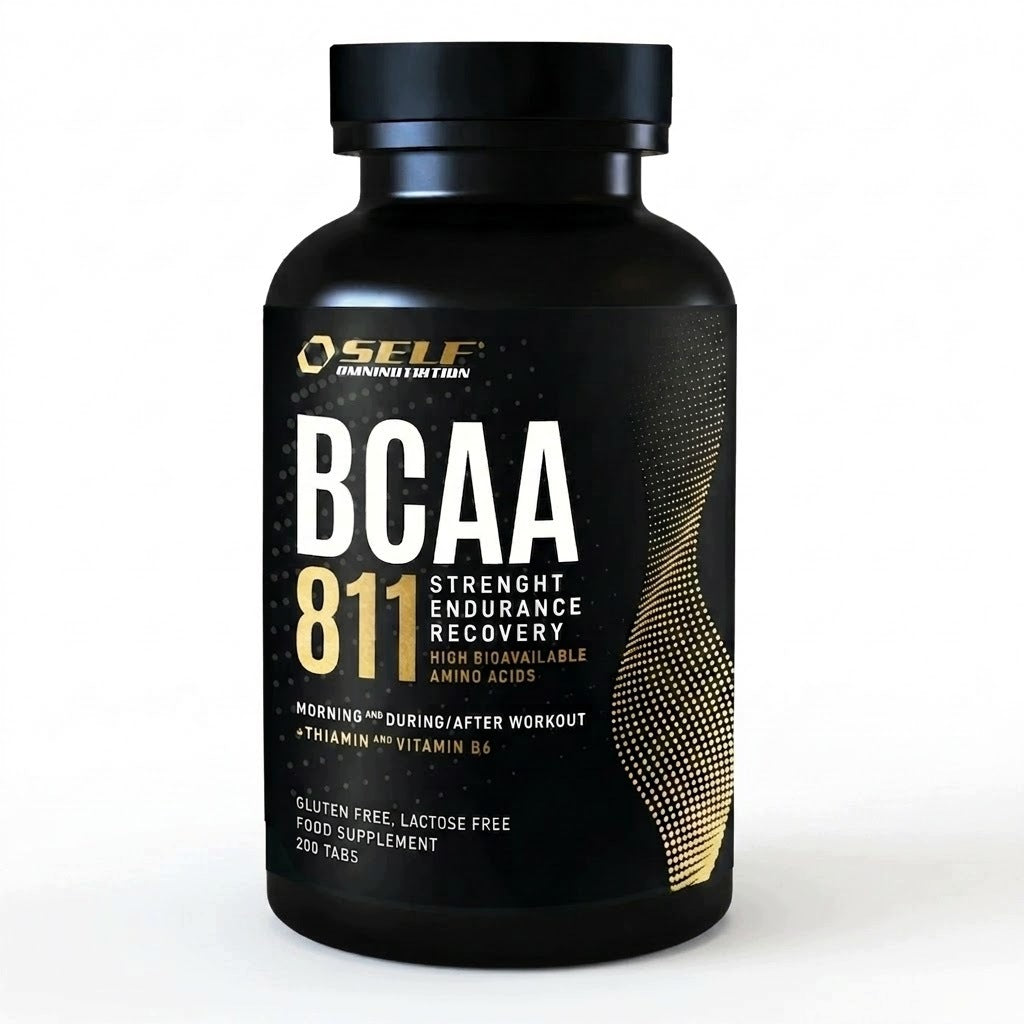BCAA 8:1:1 Amino acids 200 tablets SELF Omninutrition Swedish