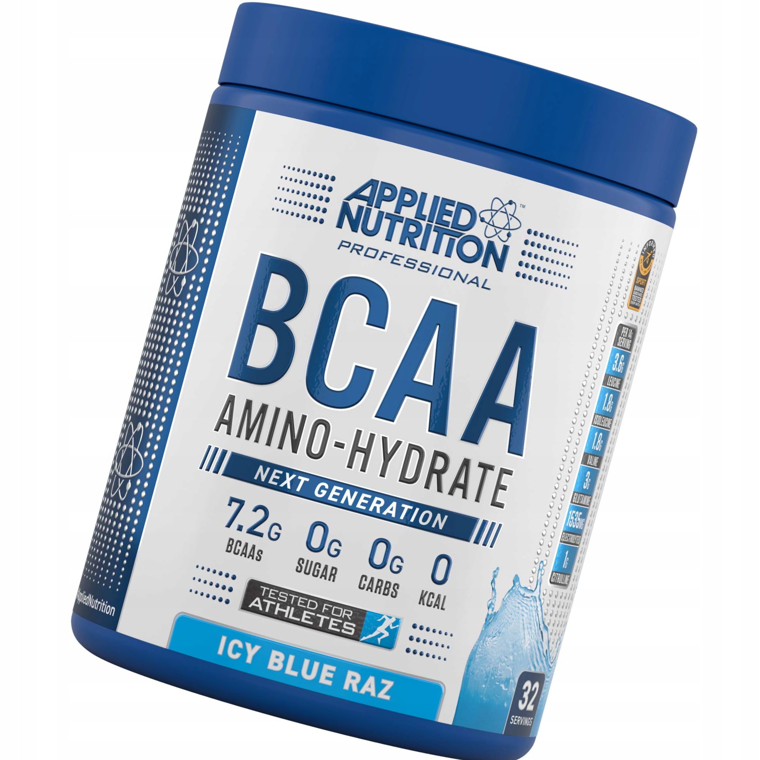 BCAA AMINO-HYDRATE Applied Nutrition powder 450 g raspberry