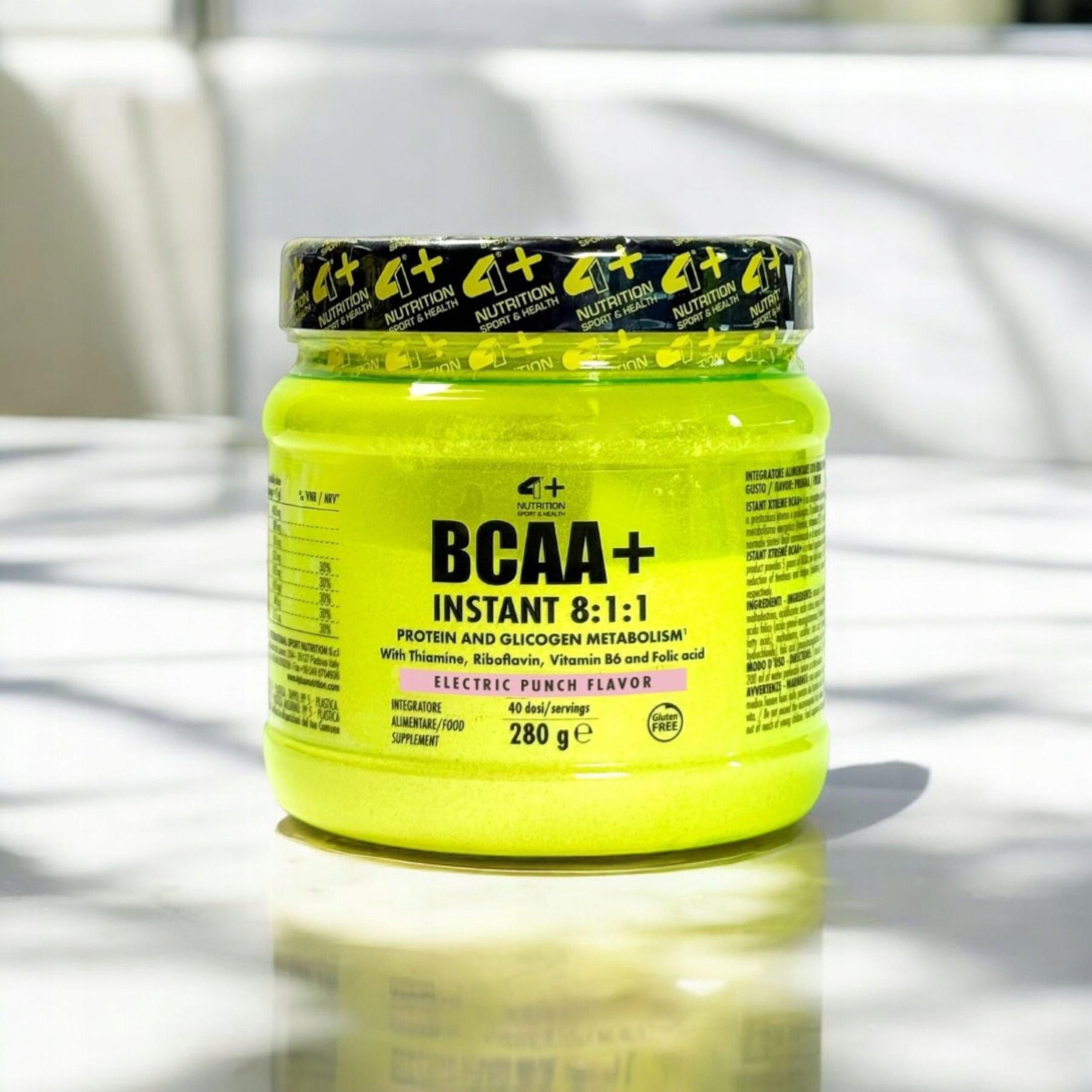 BCAA Amino Acids 8:1:1 280g Branched Regeneration Weight 4+ NUTRITION Packaging status original