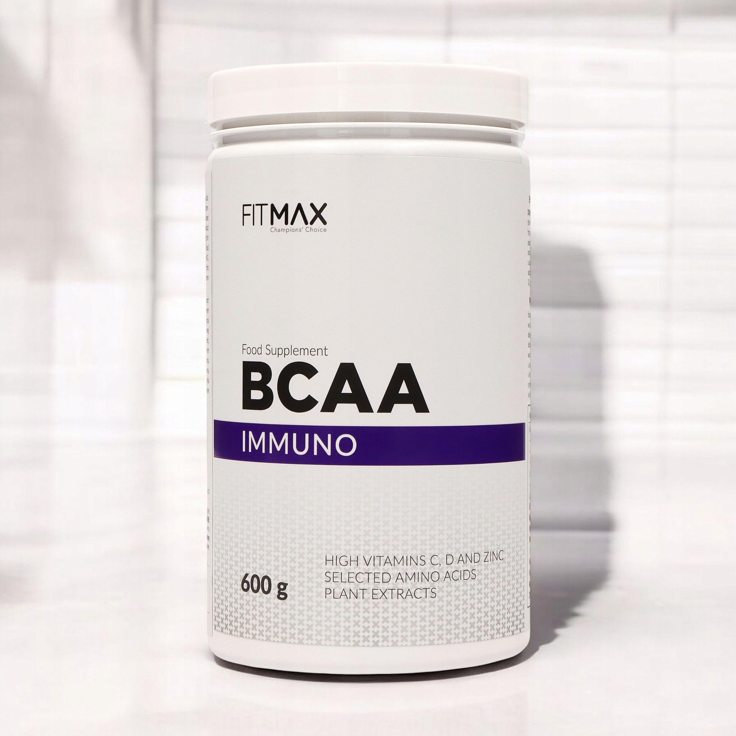 BCAA Amino Acids FITMAX 600g Watermelon Resistance Regeneration EAA 60 Servings Packaging status original