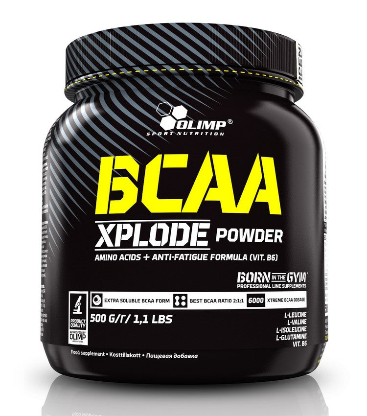 BCAA Amino Acids Olimp Lime Powder 500 g without Aspartame without Sugar Packaging status original