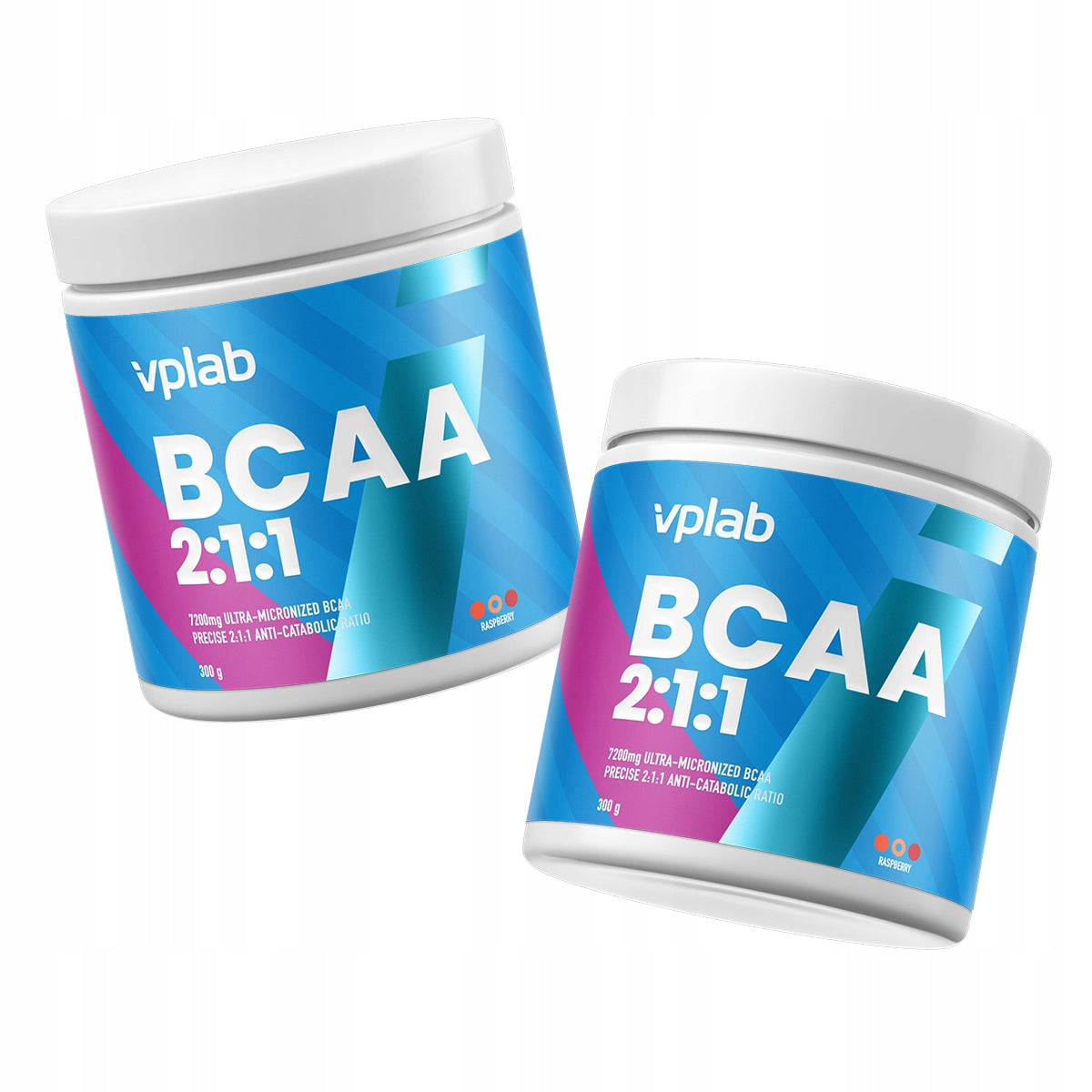 BCAA Amino Acids VPLab Leucine, Isoleucine and Valine, 300g Raspberry 37 Servings Manufacturer code VP56432
