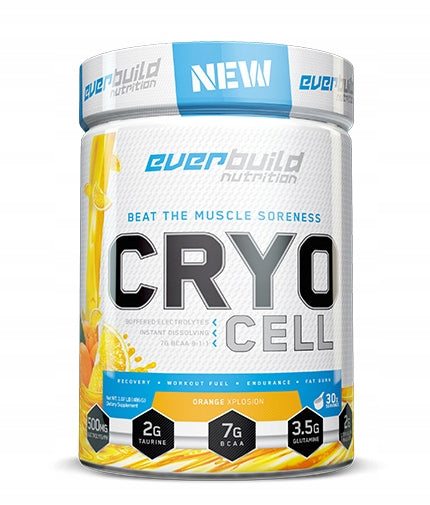 BCAA EVERBUILD Cryo Cell Powder / 30 servings 0,486 Everbuild Nutrition 486