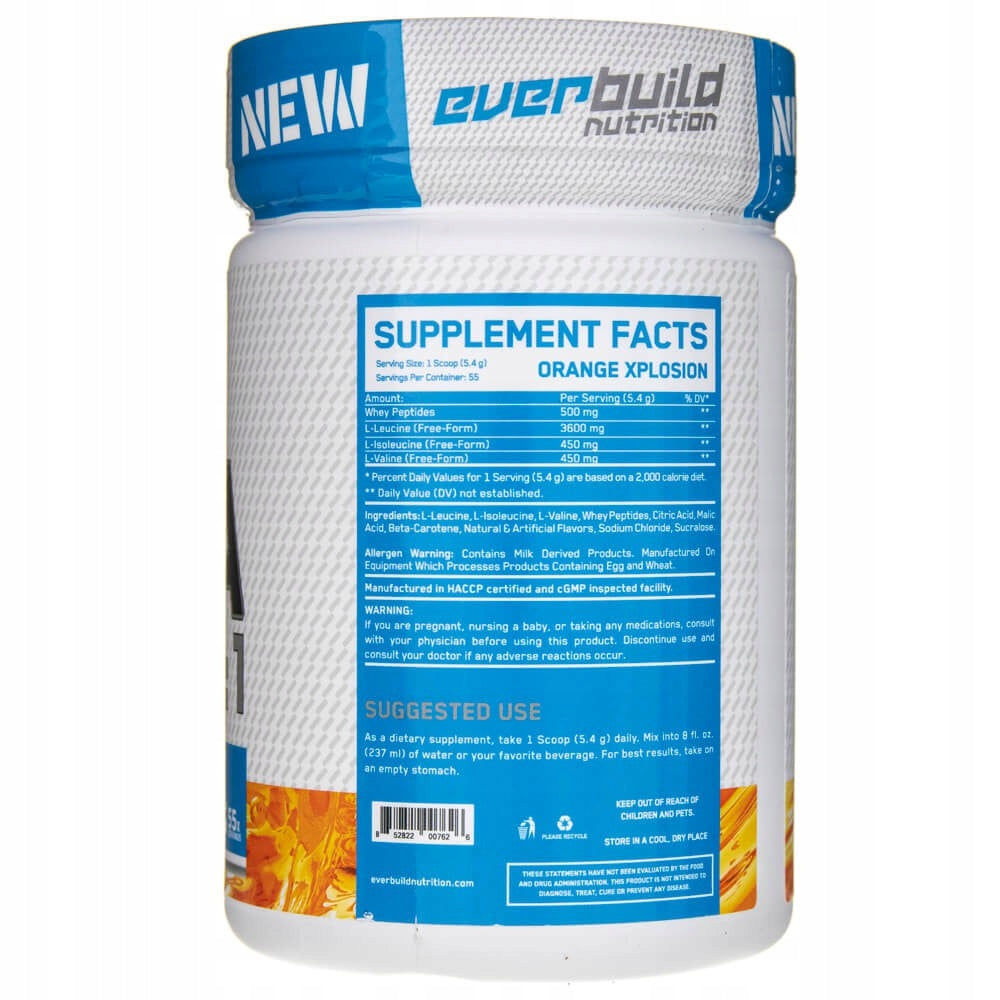 BCAA Everbuild Nutrition Powder 300 g orange