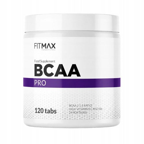 BCAA Pro 4200 120 tablets Anabolic amino acids Regeneration FITMAX Packaging status original