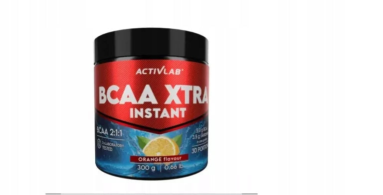 BCAA XTRA INSTANT 300 G ORANGE AMINO ACIDS GLUTAMINE