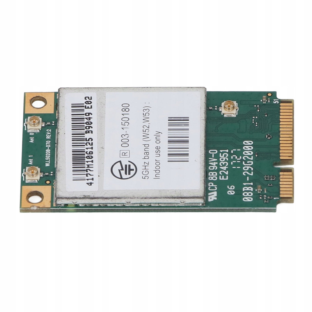 BCM43570 Mode Network Card Mini PCIE 1200 Mbps Bluetooth 4.1 Manufacturer code 2612240242911