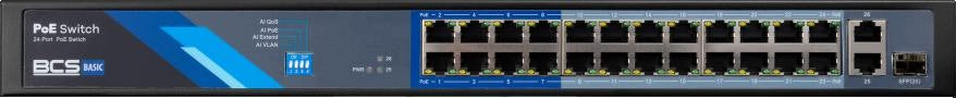 BCS BASIC PoE Switch BCS-B-SP2402G-1SFP