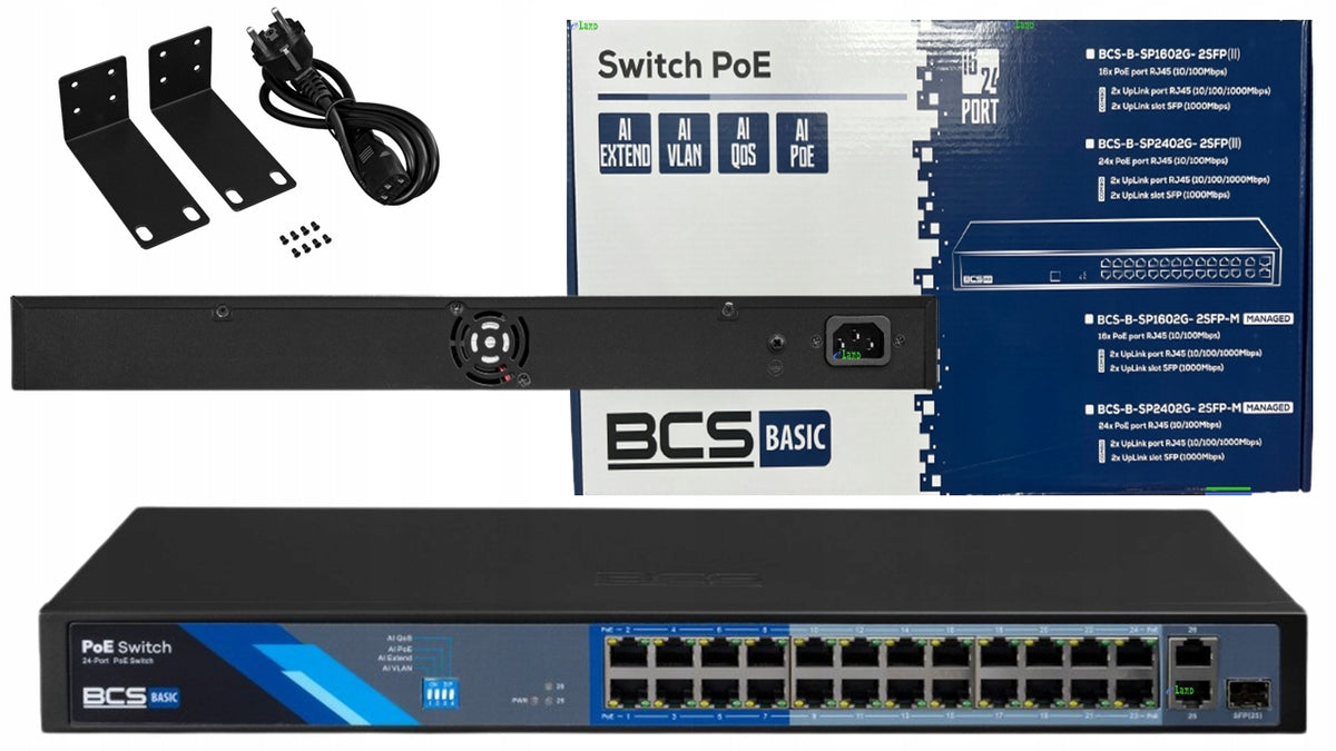 BCS IP switch -B-SP2402G-1SFP
