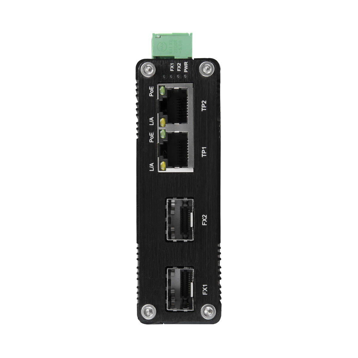 BCS -ISP02G-2SFP Switch PoE 2x 1Gbps DIN 60W 2x SFP 1Gbps