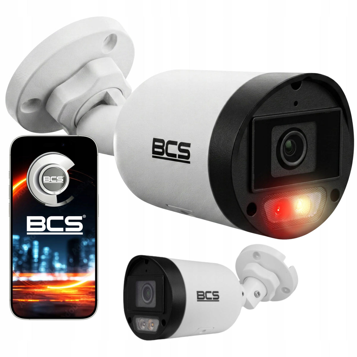 BCS-P-TIP18FSR3L3-Ai 8MPX IR30M MICROPHONE IP67 WHITELIGHT 30M BCS