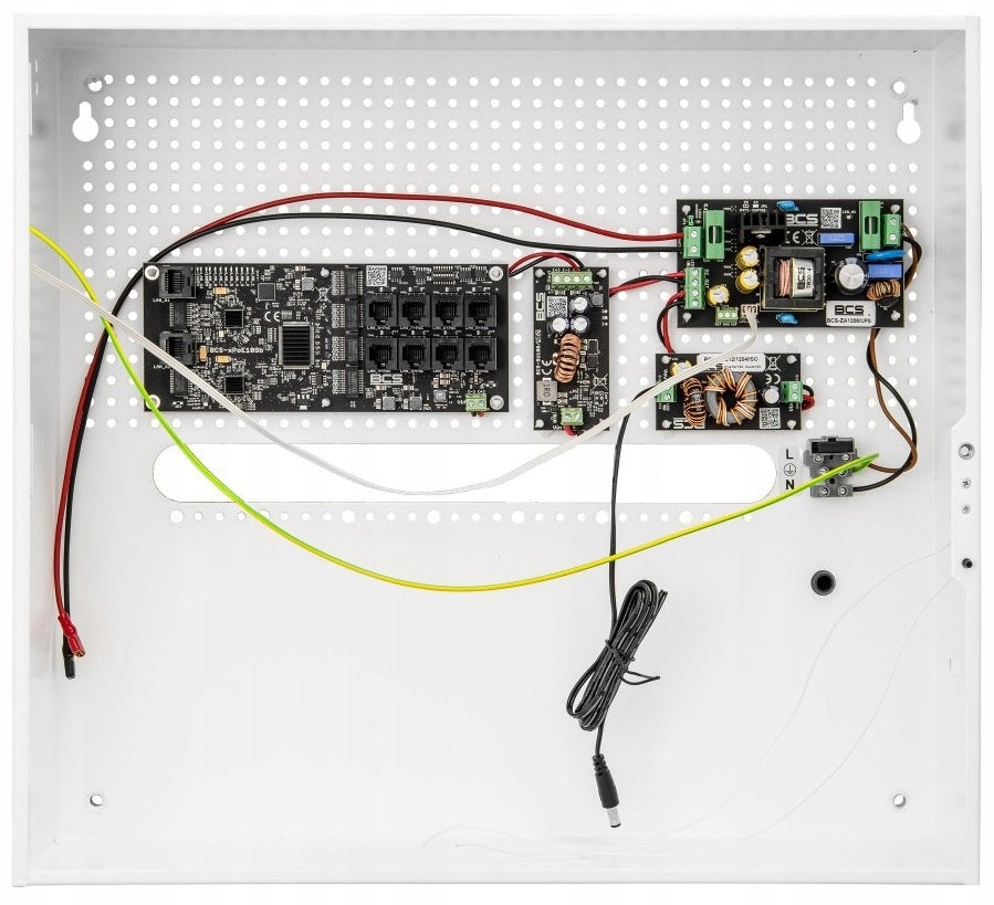 BCS-UPS/IP8Gb/E-S SWITCH POE 8 PORTS BUFFER POWER SUPPLY FOR IP MONITORING