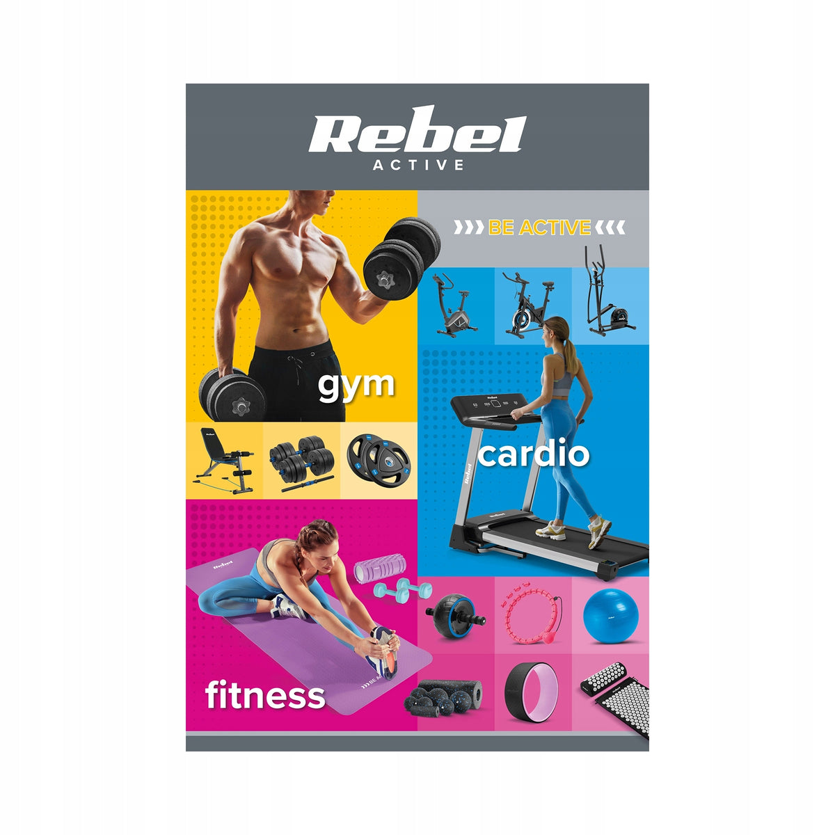 BE ACTIVE Poster Rebel Active