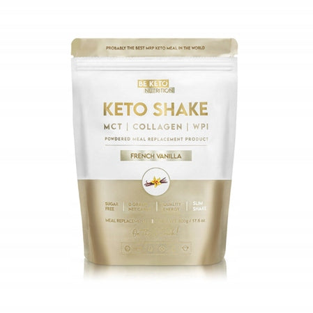 BE KETO Diet SHAKE PROTEIN MCT Collagen VANILLA