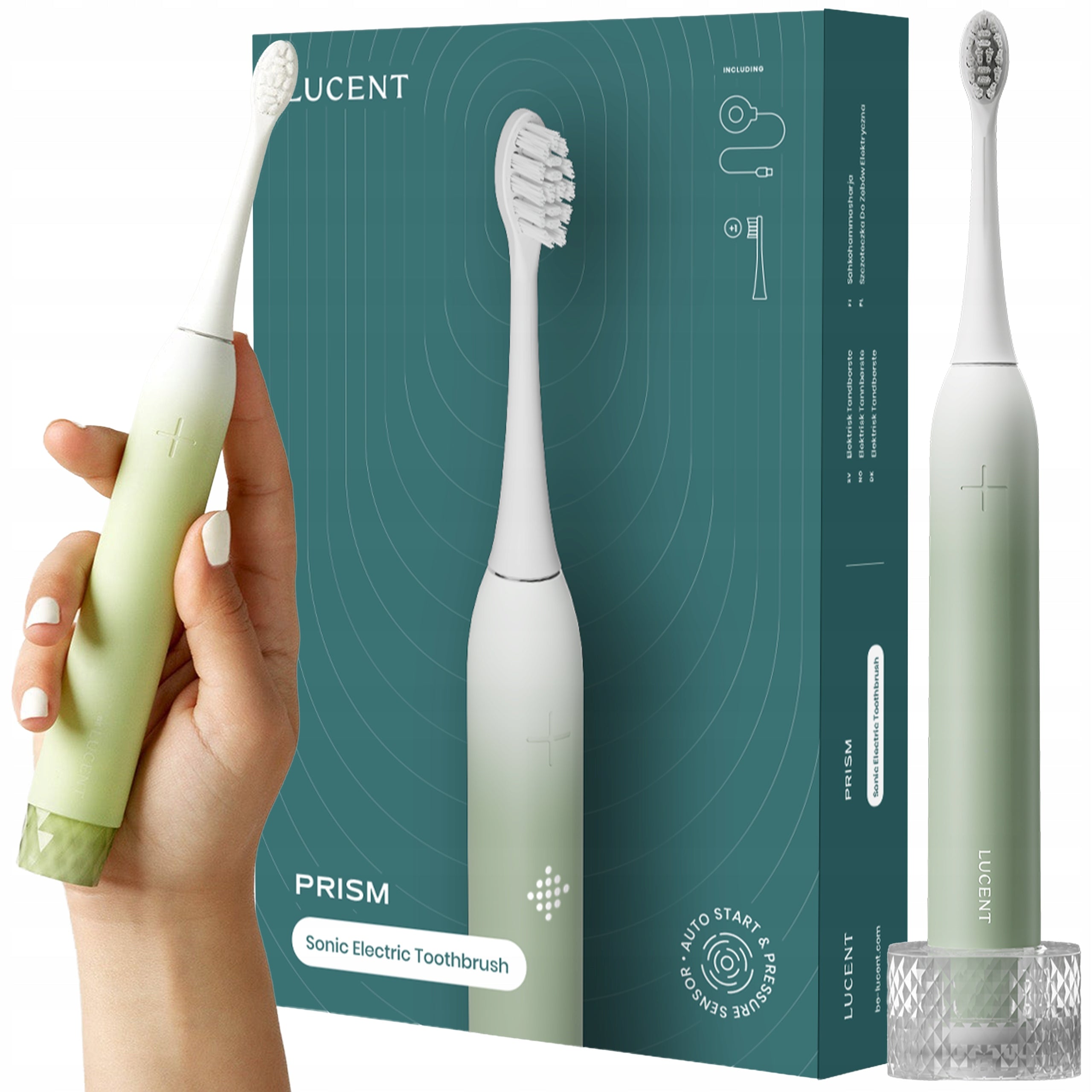 BE LUCENT Sonic Toothbrush Prism Smart Sonic Toothbrush
