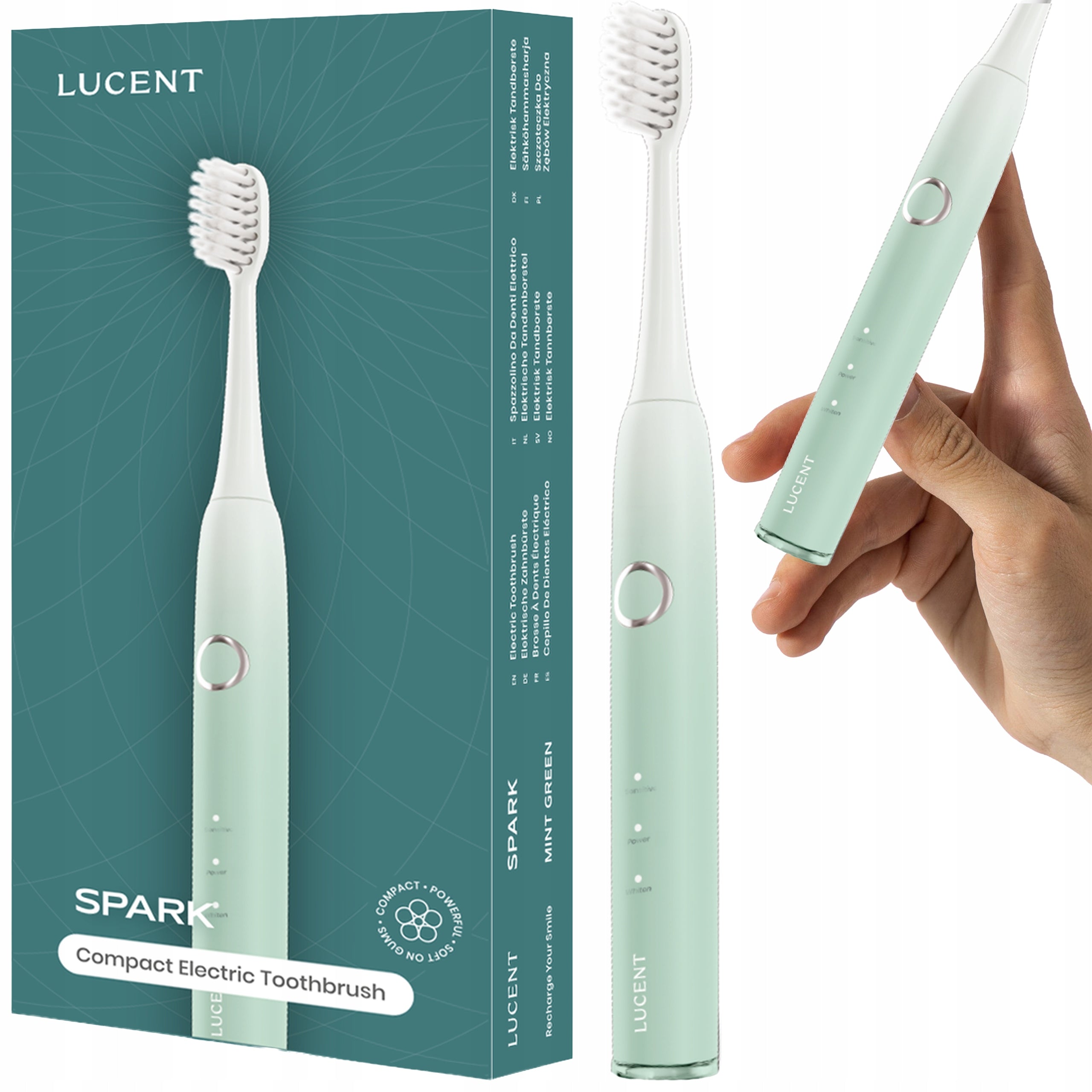 BE LUCENT Sonic Toothbrush Spark Sleek Sonic Toothbrush