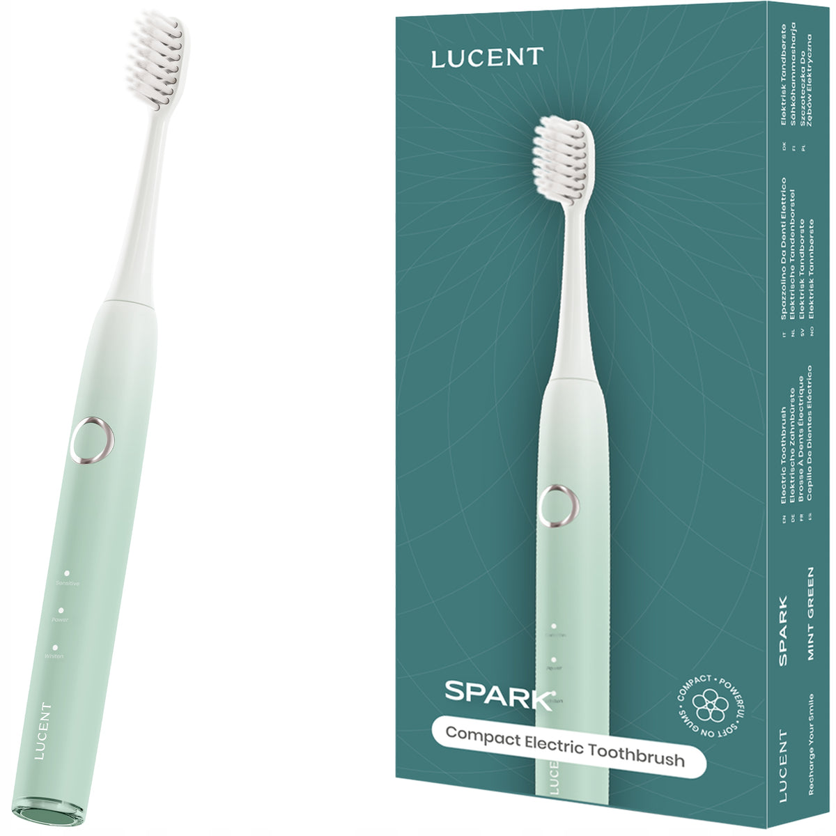 BE LUCENT Spark Sleek Sonic Toothbrush