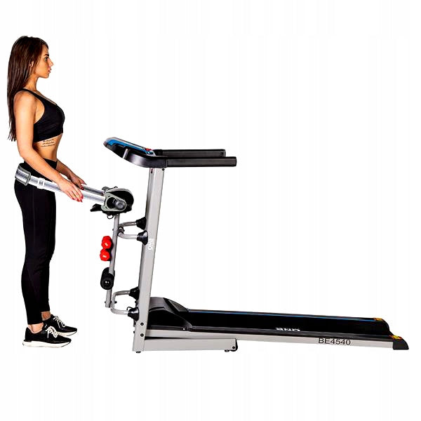 BE4540 Electric Treadmill With Massager ONE FITNESS Maximum user weight 110 kg
