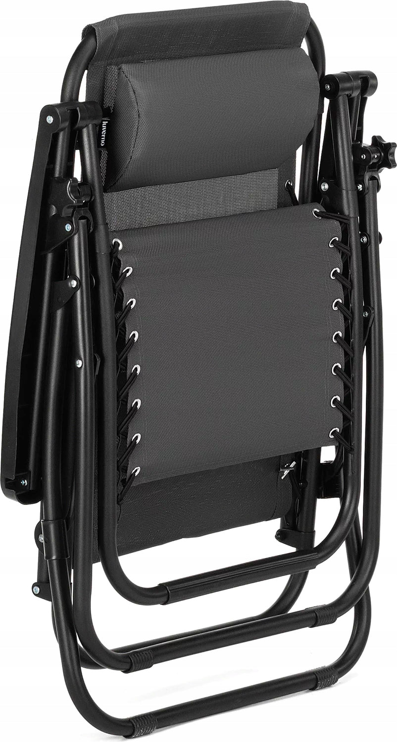 BEACH CHAIR FOLDING ZERO GRAVITY LUVERNO Frame material steel
