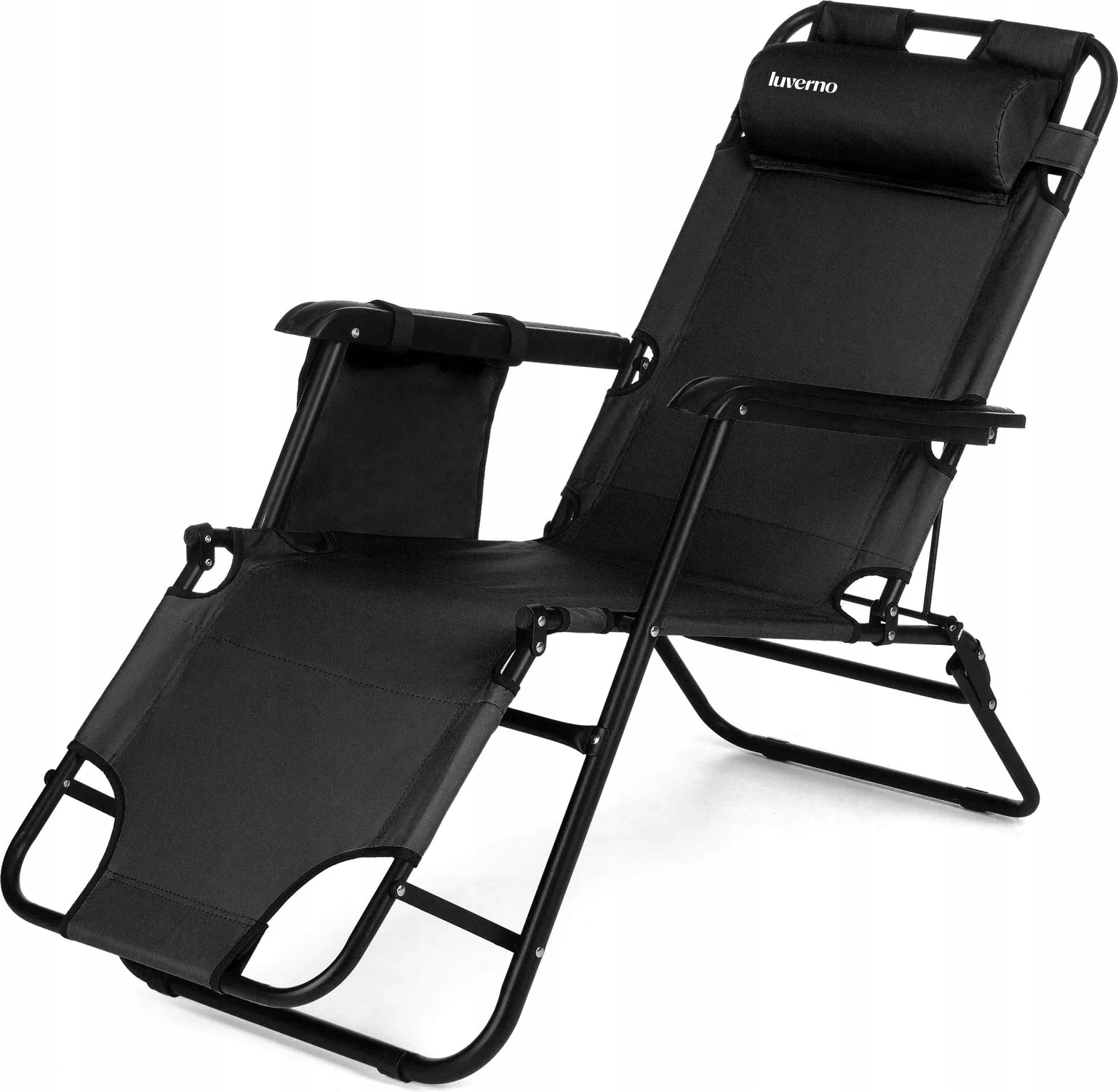 BEACH CHAIR WITH BACKREST LIGHT FOR CAMPING TERRACE LUVERNO Model O-42106