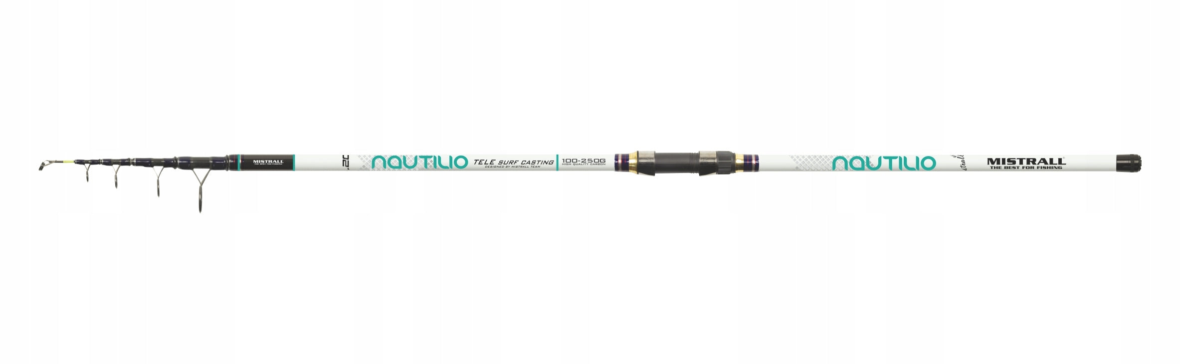 BEACH FISHING ROD MISTRALL NAUTILIO TELE SURF CASTING 4,50m / 100-250g
